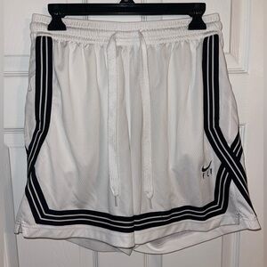 White Basketball Shorts